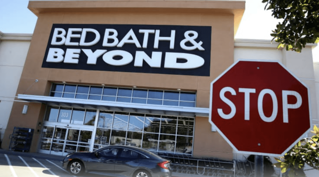 Selling out of Bed Bath & Beyond Stock