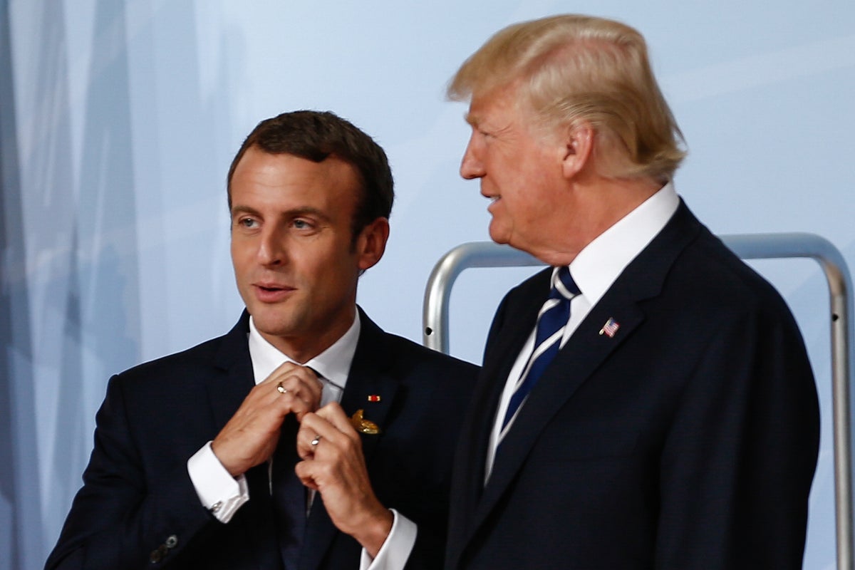 (DWAC) – Donald Trump Bragged About 'Dirt' He Had On Macron's Sex Life: Report