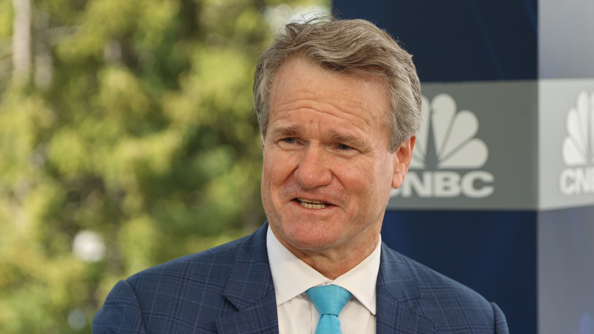 Bank of America CEO isn't worried about debt funding