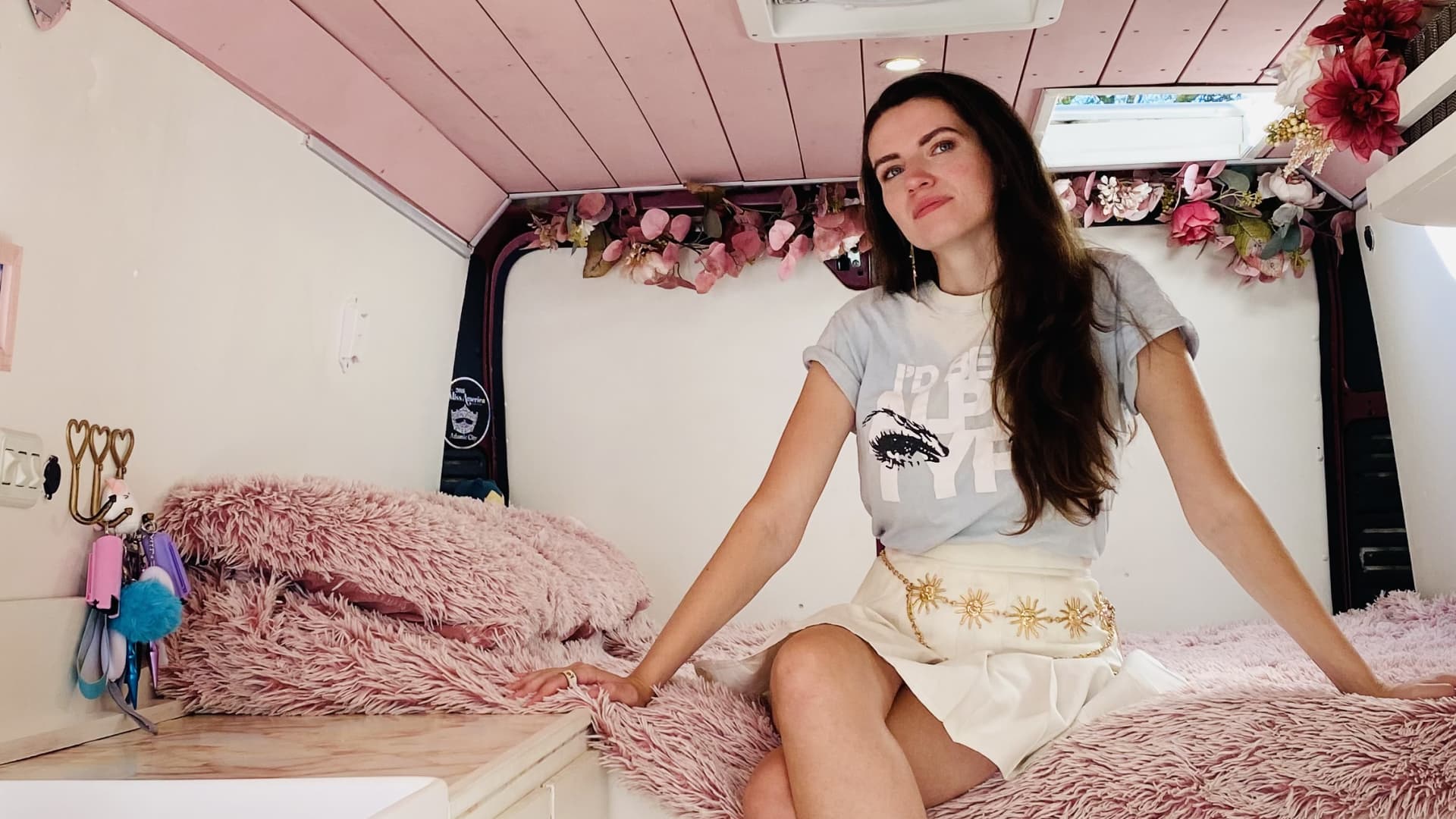 This 25-year-old renovates a $31,000 van inspired by Taylor Swift